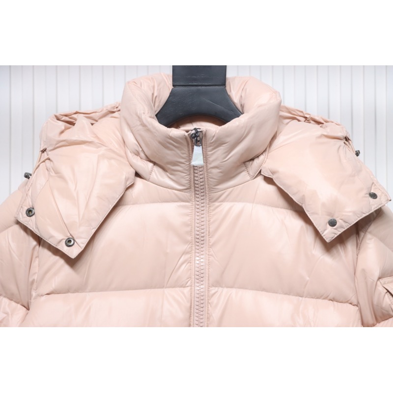 EM Sneakers Moncler Maire Zip Hooded Nylon Warm Down Jacket Pink