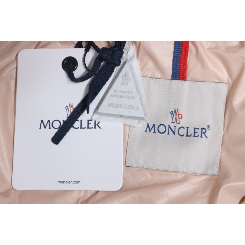 EM Sneakers Moncler Maire Zip Hooded Nylon Warm Down Jacket Pink