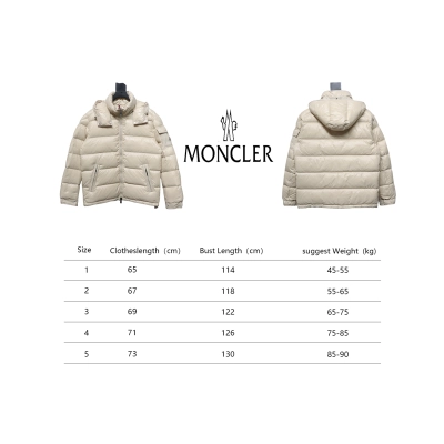 EM Sneakers Moncler Maya Down Jacket White 02