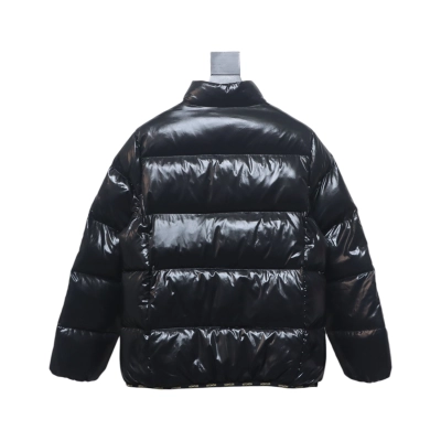 EM Sneakers Moncler Maya Lacquered Down Jacket Black 02