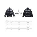 EM Sneakers Moncler Maya Lacquered Down Jacket Black