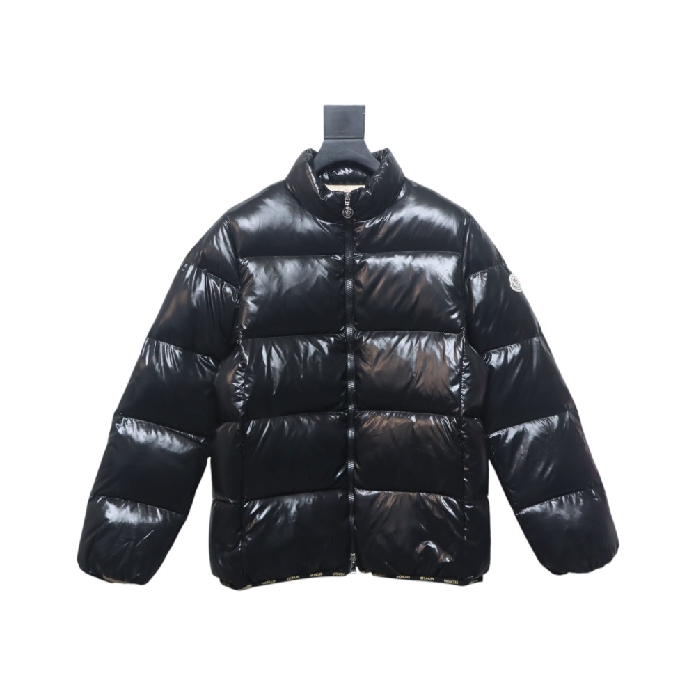 EM Sneakers Moncler Maya Lacquered Down Jacket Black