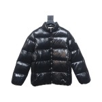 EM Sneakers Moncler Maya Lacquered Down Jacket Black
