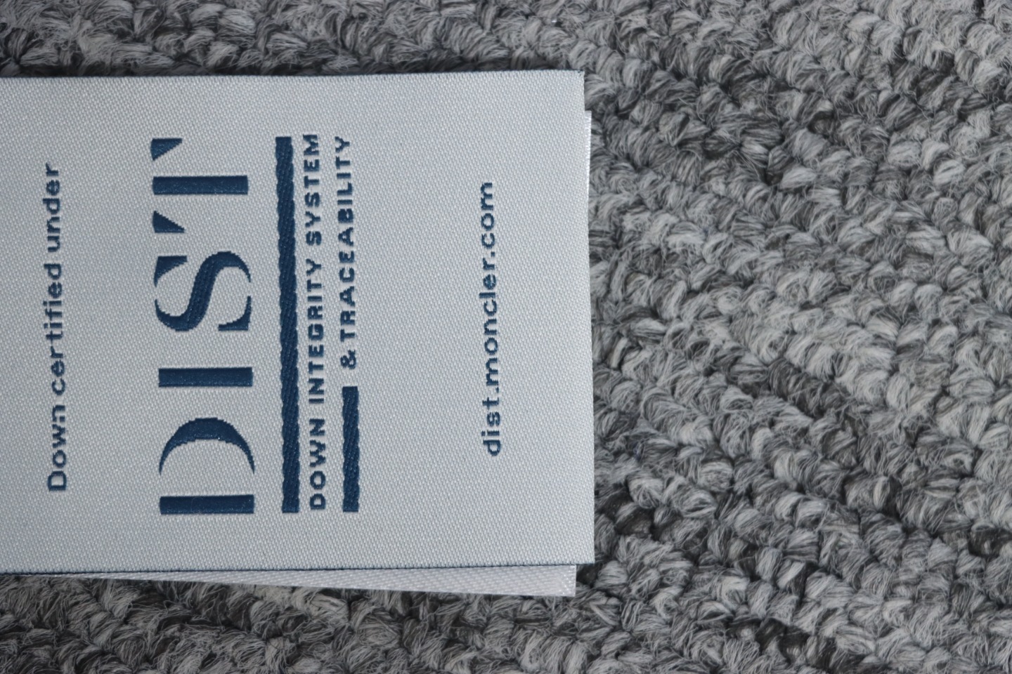 EM Sneakers Moncler Micro-Logo Zipper Stand Collar Down Jacket Black