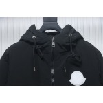EM Sneakers Moncler Sleeve LOGO Lettering Long Down Jacket Black