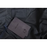 EM Sneakers Prada 23FW Corduroy Down Jacket Black