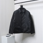 EM Sneakers Prada 23FW Recycled Nylon Down Jacket Black