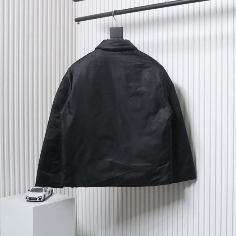 EM Sneakers Prada 23FW Recycled Nylon Down Jacket Black