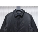 EM Sneakers Prada 23FW Recycled Nylon Down Jacket Black