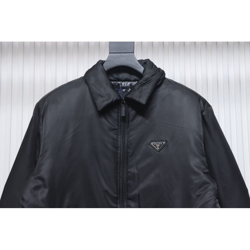 EM Sneakers Prada 23FW Recycled Nylon Down Jacket Black