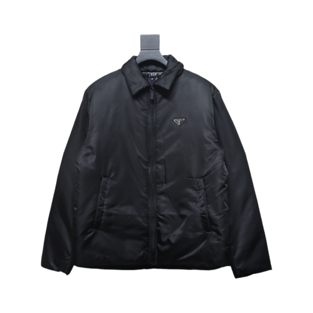 EM Sneakers Prada 23FW Recycled Nylon Down Jacket Black