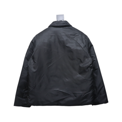 EM Sneakers Prada 23FW Recycled Nylon Down Jacket Black 02