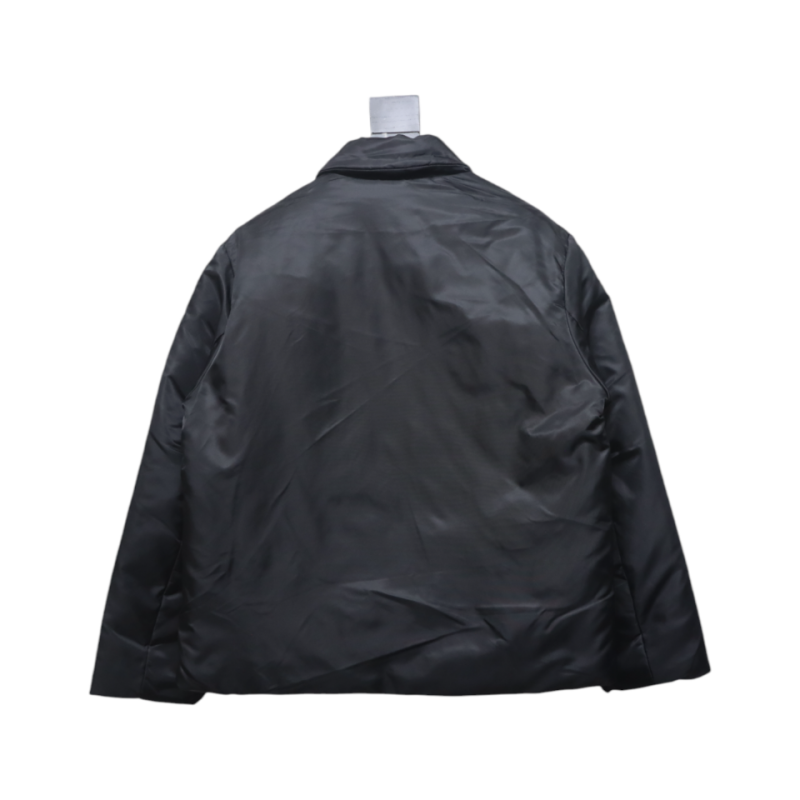 EM Sneakers Prada 23FW Recycled Nylon Down Jacket Black