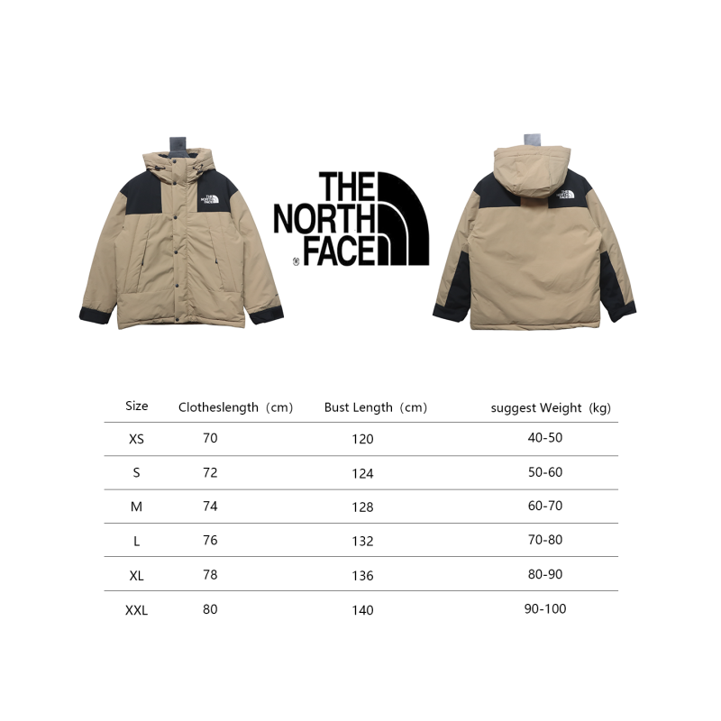 EM Sneakers The North Face 1990 Down Jacket Khaki Black