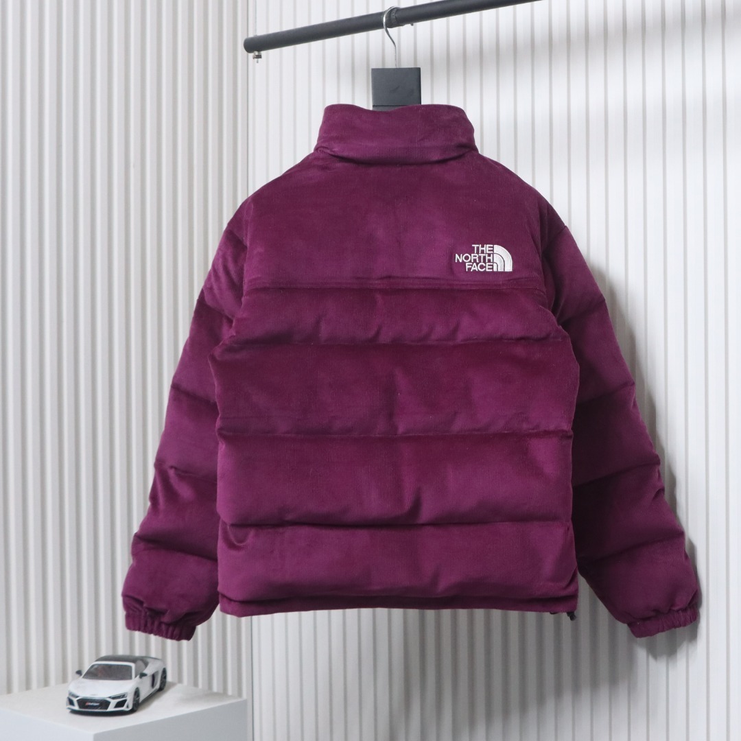 EM Sneakers The North Face 23AW 92S Limited Edition Corduroy Reversible Down Jacket Purple