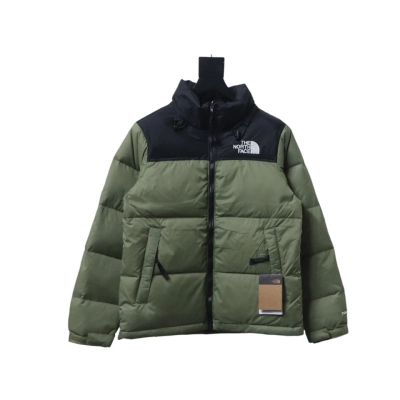 EM Sneakers The North Face 96 Basic Down Jacket Black and Green 01