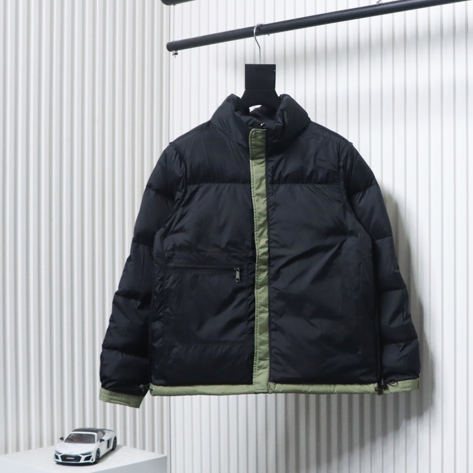 EM Sneakers The North Face 96 Basic Down Jacket Black and Green