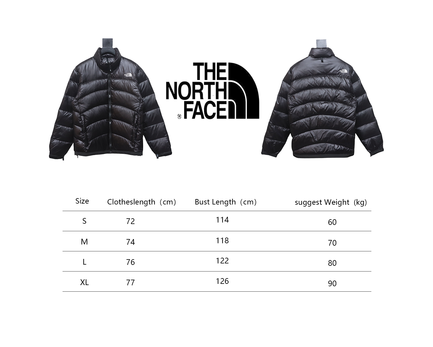 EM Sneakers The North Face Outdoor Waterproof Optoelectronic Liner Down Jacket Black
