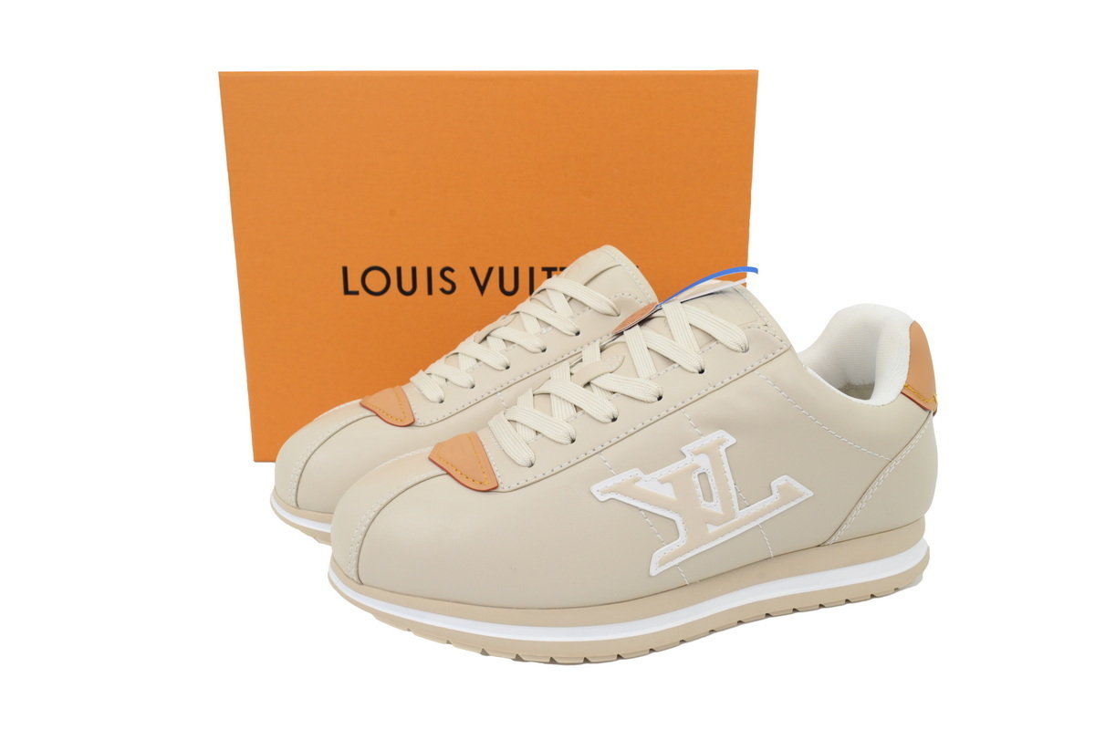 EM Sneakers Louis Vuitton Buttersoft Sneakers x Nigo Light Gray Skin