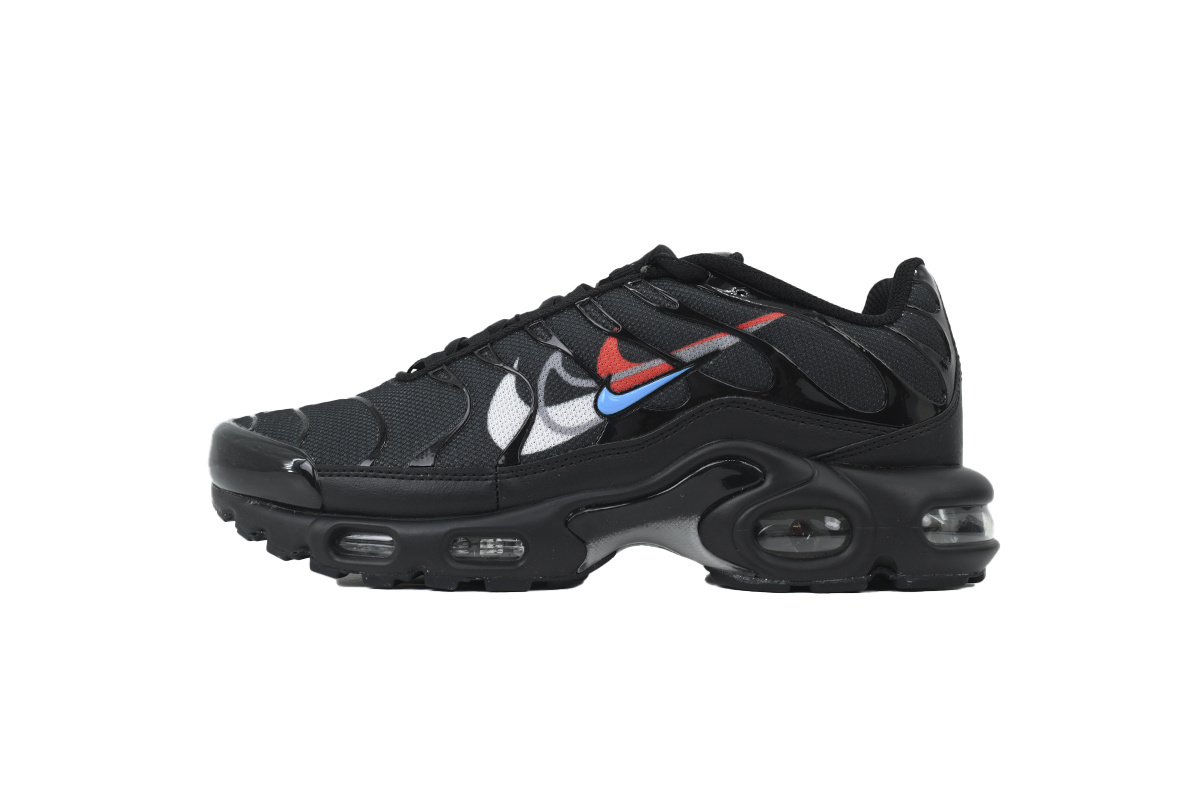 EM Sneakers Nike Air Max Plus Multi Swoosh Black Bright Crimson