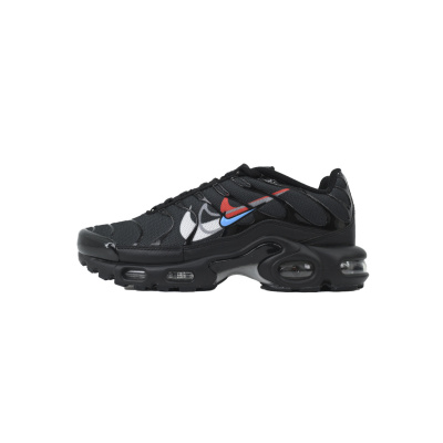 EM Sneakers Nike Air Max Plus Multi Swoosh Black Bright Crimson 01