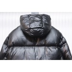 EM Sneakers Prada Red Stripe Logo Down Jacket Black