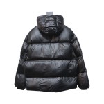 EM Sneakers Prada Red Stripe Logo Down Jacket Black