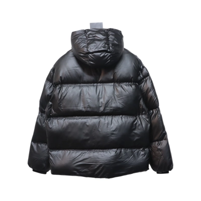 EM Sneakers Prada Red Stripe Logo Down Jacket Black 02