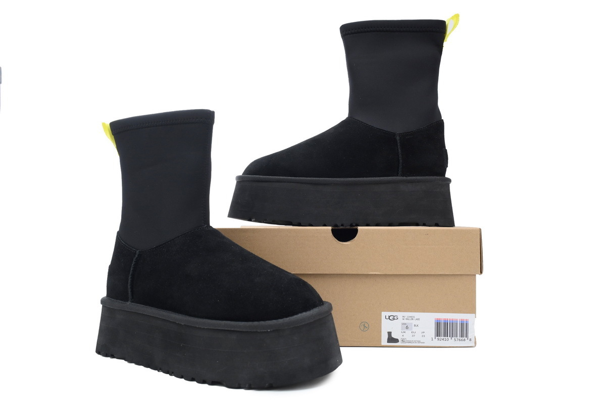 EM Sneakers UGG Classic Dipper Platform Boot Black