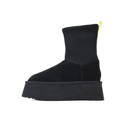 EM Sneakers UGG Classic Dipper Platform Boot Black 01