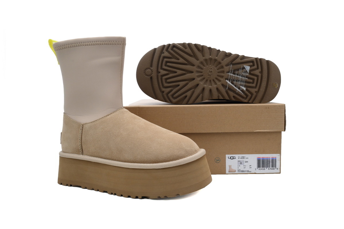 EM Sneakers UGG Classic Dipper Platform Boot Khaki