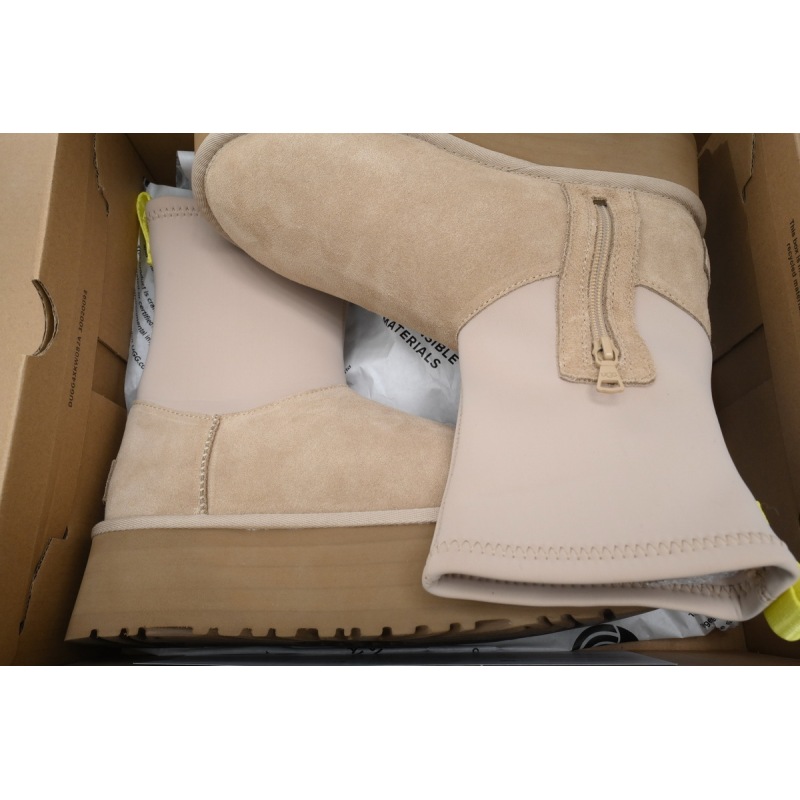 EM Sneakers UGG Classic Dipper Platform Boot Khaki