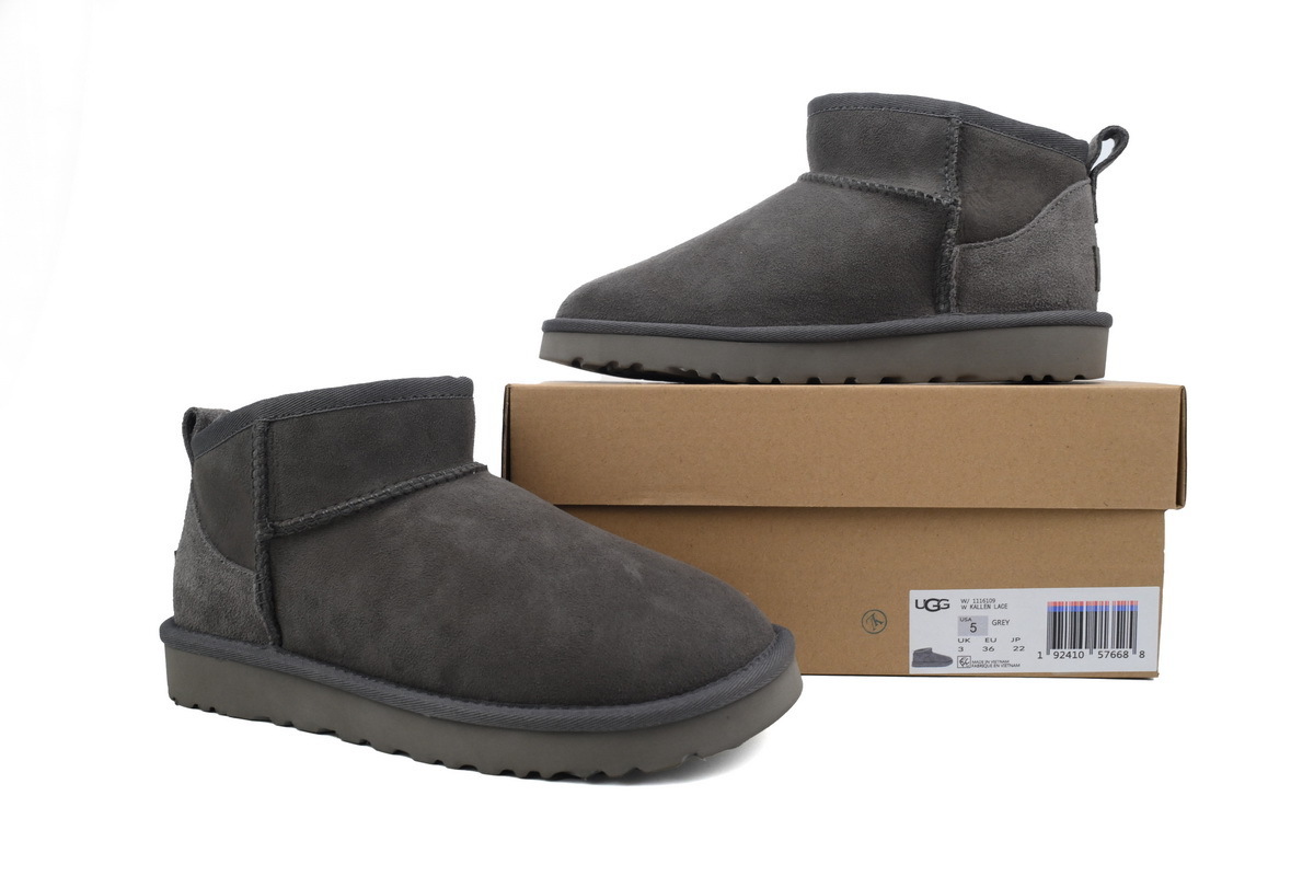 EM Sneakers UGG Classic Ultra Mini Low-Top Boot Grey