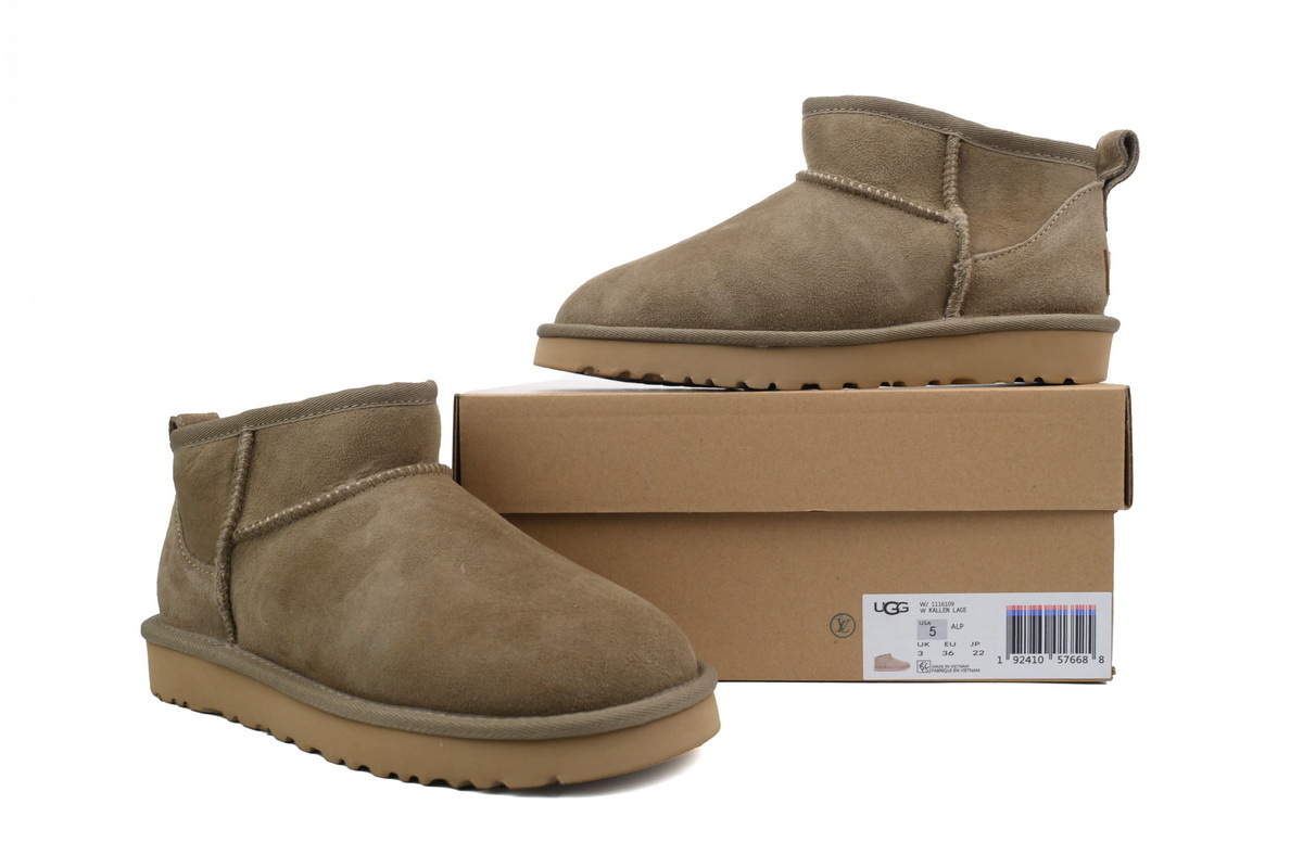 EM Sneakers UGG Classic Ultra Mini Low-Top Boot Khaki