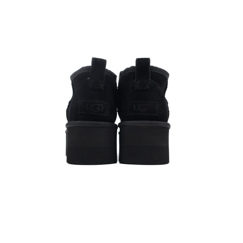 EM Sneakers UGG Classic Ultra Mini Platform Low-Top Boot Black
