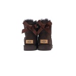 EM Sneakers UGG Mini Bailey Suede Bow Boot Coffee