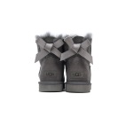 EM Sneakers UGG Mini Bailey Suede Bow Boot Grey