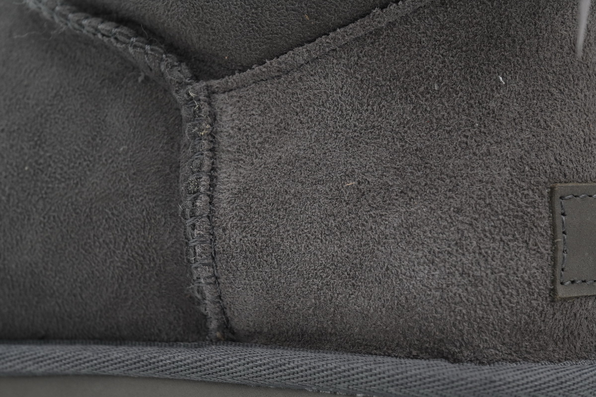 EM Sneakers UGG Mini Bailey Suede Bow Boot Grey