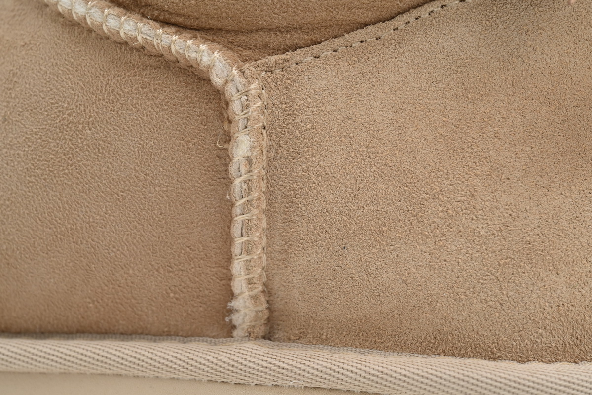 EM Sneakers UGG Mini Bailey Suede Bow Boot Khaki