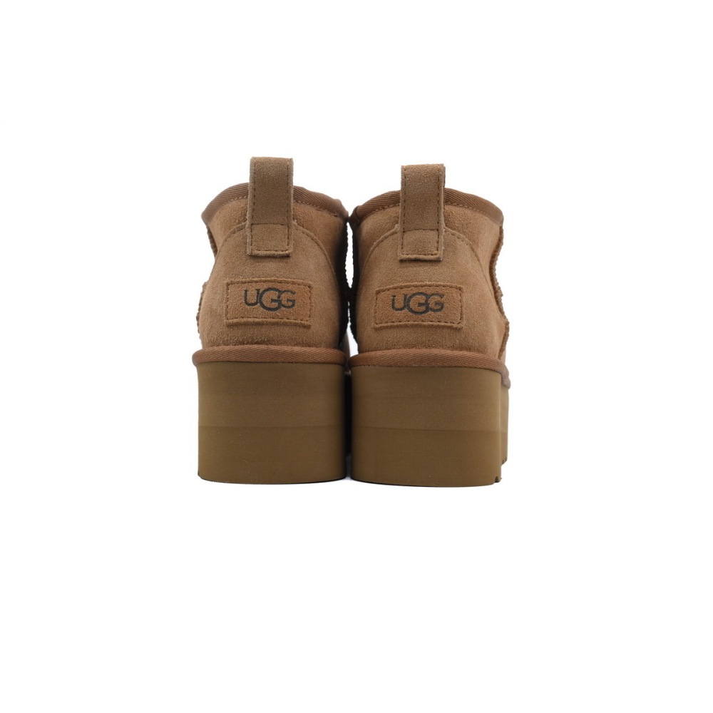EM Sneakers UGG Classic Ultra Mini Platform Low-Top Boot Brown