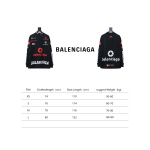 EM Sneakers Balenciaga 23ss Multi-element Printed Full-length Long Sleeves Black