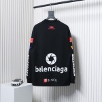 EM Sneakers Balenciaga 23ss Multi-element Printed Full-length Long Sleeves Black