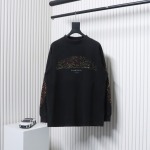 EM Sneakers Balenciaga BCLG 23ss Mud-dyed Distressed Metal Sanskrit Long Sleeve