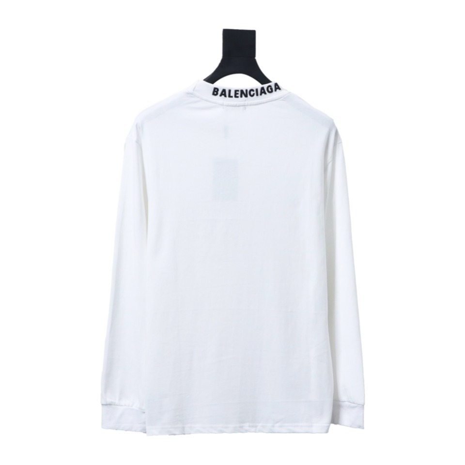 EM Sneakers Balenciaga White Ink Direct Ink Heart Long Sleeve White