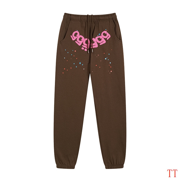 EM Sneakers Sp5der Hoodie & Sweatpant Set Angel Number SS22 Brown