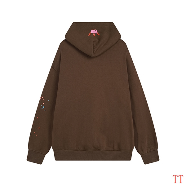 EM Sneakers Sp5der Hoodie & Sweatpant Set Angel Number SS22 Brown