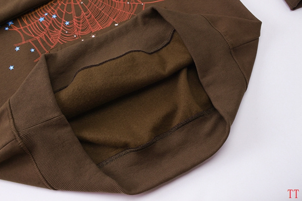 EM Sneakers Sp5der Hoodie & Sweatpant Set Angel Number SS22 Brown