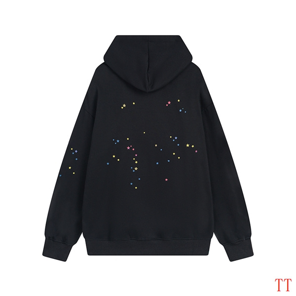 EM Sneakers Sp5der Young Thug Web Hoodie Black and Purple