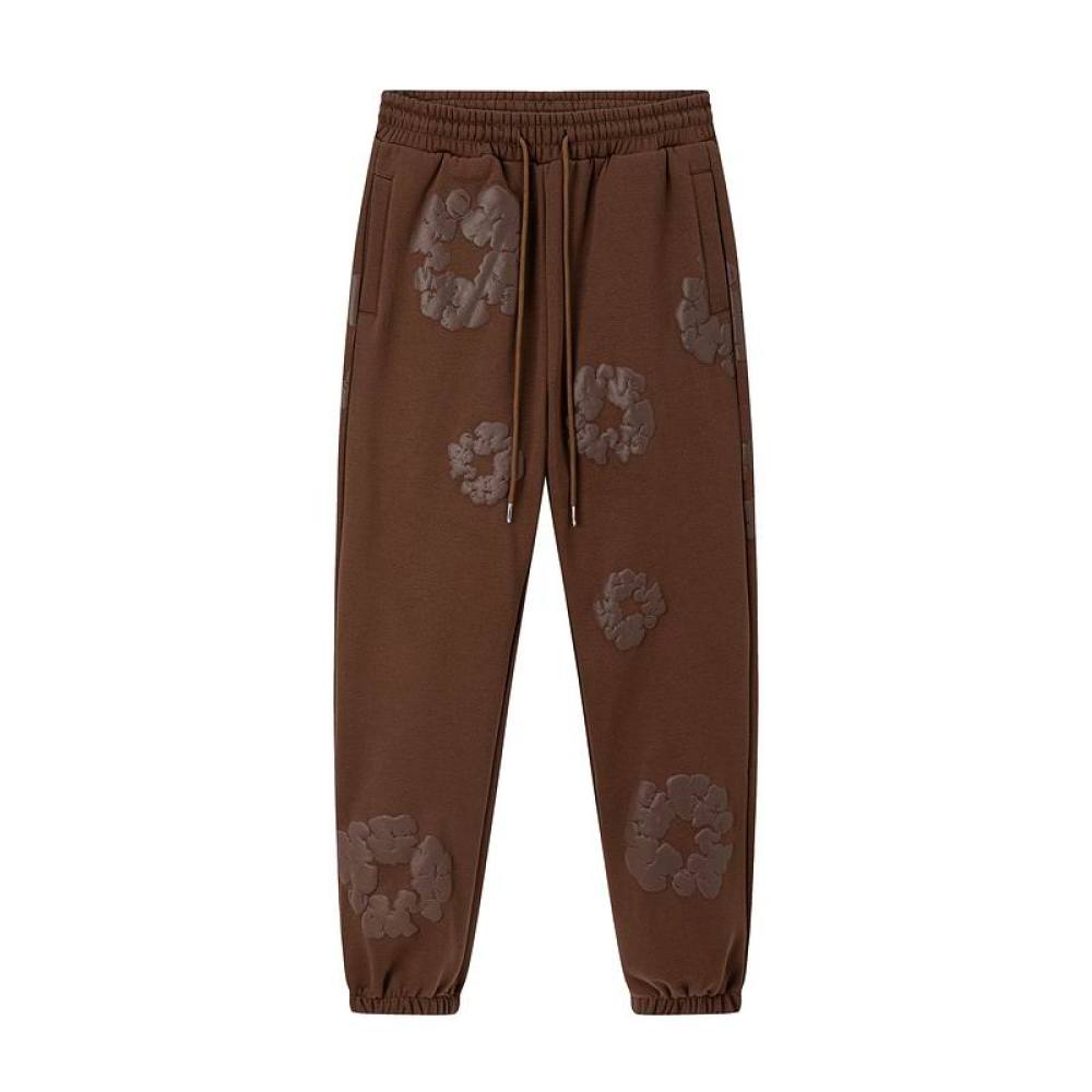 EM Sneakers Denim Tears Hoodie & Sweatpant Sets Cotton Wreath Royal Brown Flower