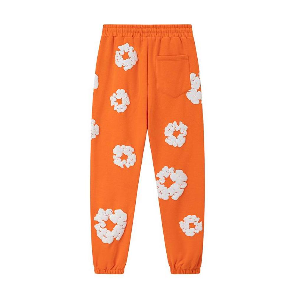 EM Sneakers Denim Tears Hoodie & Sweatpant Sets Cotton Wreath Royal Orange